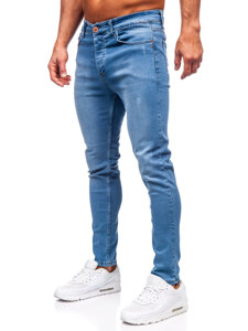 Herr Jeans Slim Fit Blå Bolf 6177