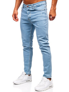 Herr Jeans Slim Fit Blå Bolf 6199