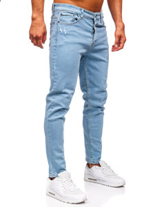 Herr Jeans Slim Fit Blå Bolf 6199