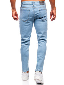 Herr Jeans Slim Fit Blå Bolf 6199