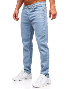 Herr Jeans Slim Fit Blå Bolf 6447