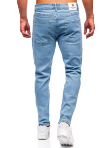 Herr Jeans Slim Fit Blå Bolf 6460