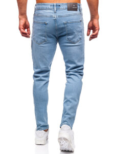 Herr Jeans Slim Fit Blå Bolf 6472