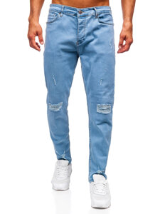 Herr Jeans Slim Fit Blå Bolf 6580