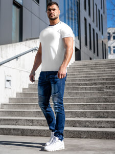 Herr Jeans Slim Fit Blå Bolf MP0029B