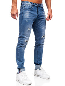 Herr Jeans Slim Fit Blå Bolf MP0126B