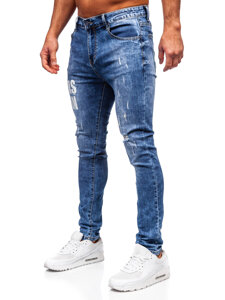 Herr Jeans Slim Fit Blå Bolf TF292