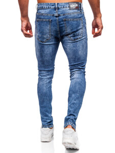 Herr Jeans Slim Fit Blå Bolf TF292