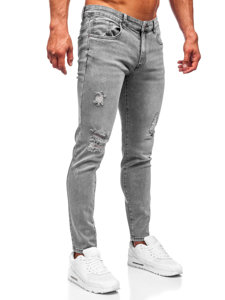 Herr Jeans Slim Fit Grå Bolf KX759-C