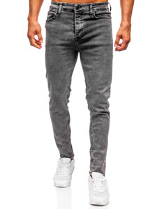 Herr Jeans Slim Fit Grafitgrå Bolf 6506