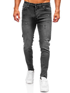 Herr Jeans Slim Fit Grafitgrå Bolf 6541