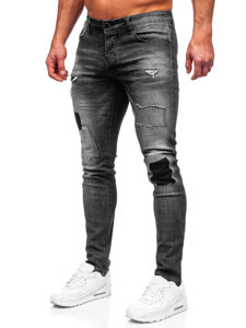 Herr Jeans Slim Fit Grafitgrå Bolf MP0031G