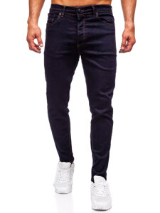 Herr Jeans Slim Fit Marinblå Bolf 5367