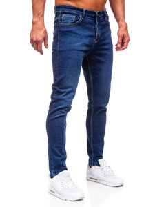 Herr Jeans Slim Fit Marinblå Bolf 6290