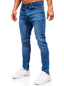 Herr Jeans Slim Fit Marinblå Bolf 6430