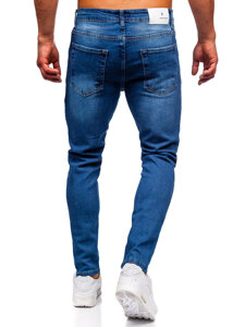 Herr Jeans Slim Fit Marinblå Bolf 6430