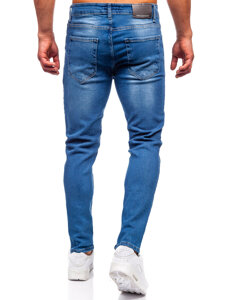 Herr Jeans Slim Fit Marinblå Bolf 6458