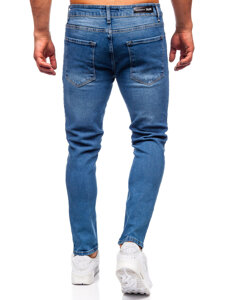 Herr Jeans Slim Fit Marinblå Bolf 6469