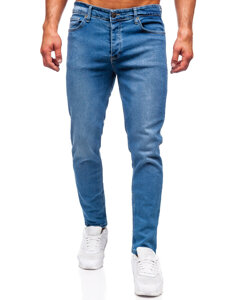 Herr Jeans Slim Fit Marinblå Bolf 6471