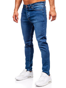 Herr Jeans Slim Fit Marinblå Bolf 6482