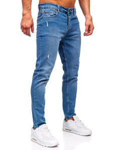 Herr Jeans Slim Fit Marinblå Bolf 6485