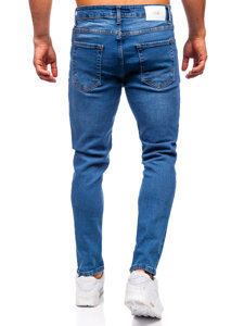 Herr Jeans Slim Fit Marinblå Bolf 6486