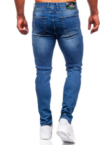 Herr Jeans Slim Fit Marinblå Bolf 6528