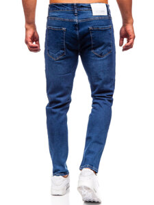 Herr Jeans Slim Fit Marinblå Bolf 6536