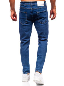 Herr Jeans Slim Fit Marinblå Bolf 6553