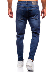 Herr Jeans Slim Fit Marinblå Bolf 6558-2