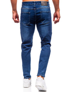 Herr Jeans Slim Fit Marinblå Bolf 6558