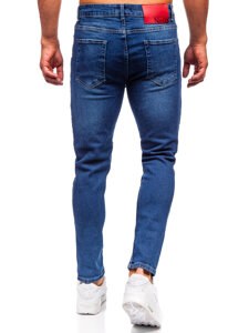 Herr Jeans Slim Fit Marinblå Bolf 6564-1