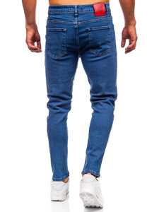 Herr Jeans Slim Fit Marinblå Bolf 6565