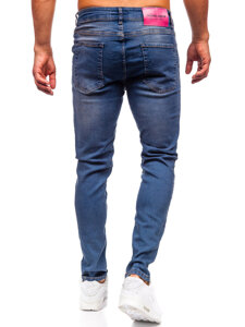 Herr Jeans Slim Fit Marinblå Bolf 6587