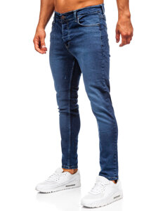 Herr Jeans Slim Fit Marinblå Bolf 6596