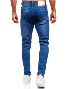 Herr Jeans Slim Fit Marinblå Bolf 6715