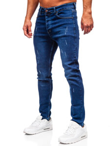 Herr Jeans Slim Fit Marinblå Bolf 6735