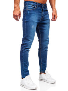 Herr Jeans Slim Fit Marinblå Bolf 6758