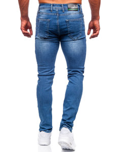 Herr Jeans Slim Fit Marinblå Bolf 6767