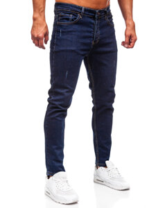 Herr Jeans Slim Fit Marinblå Bolf 6785