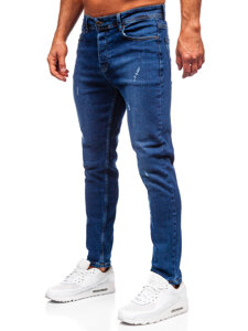 Herr Jeans Slim Fit Marinblå Bolf 6835