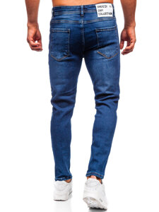 Herr Jeans Slim Fit Marinblå Bolf 6835