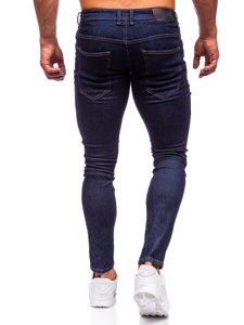 Herr Jeans Slim Fit Marinblå Bolf MP003BS