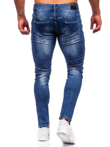 Herr Jeans Slim Fit Marinblå Bolf MP007BS