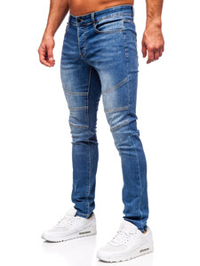 Herr Jeans Slim Fit Marinblå Bolf MP0082BS