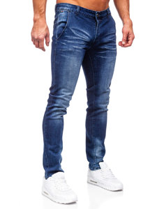 Herr Jeans Slim Fit Marinblå Bolf MP0091BS