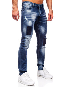 Herr Jeans Slim Fit Marinblå Bolf MP0113BS