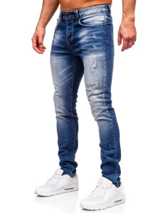 Herr Jeans Slim Fit Marinblå Bolf MP0134BS