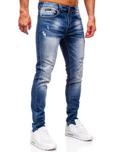 Herr Jeans Slim Fit Marinblå Bolf MP0134BS