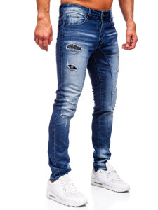 Herr Jeans Slim Fit Marinblå Bolf MP0159BS